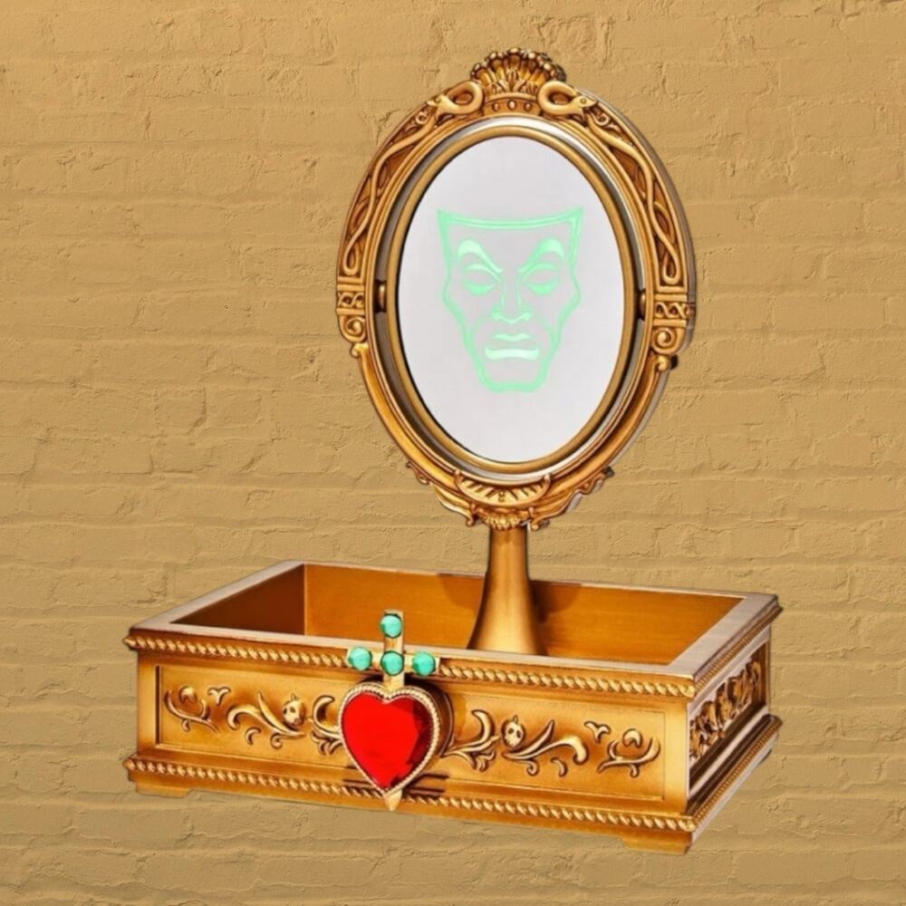Disney Evil Queen Light Up Vanity Tray Bath Body Works Halloween Magic Mirror
